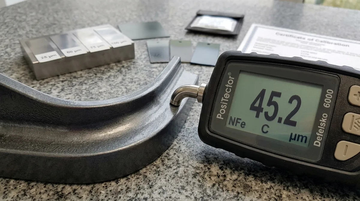 Aerospace Coating Adhesion Testing and Dry Film Thickness Verification