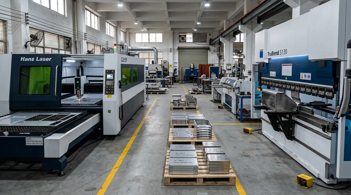 AS Prototypes Sheet Metal Fabrication Center Fiber Laser Cutters and CNC Hydraulic Press Brakes