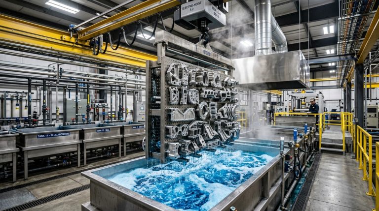 Automated Aluminum Anodizing Production Line and Electrolyte Tank - AS Prototypes