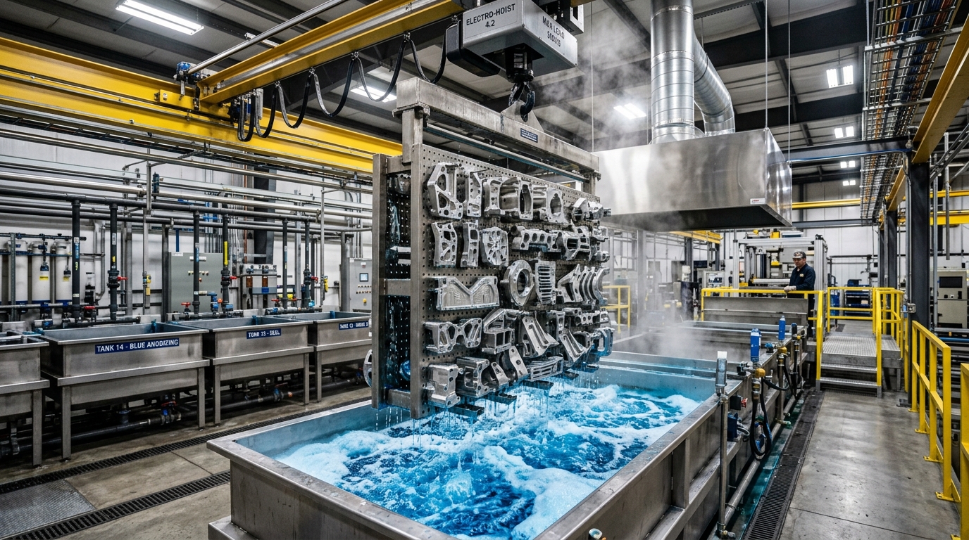 Automated Aluminum Anodizing Production Line and Electrolyte Tank - AS Prototypes