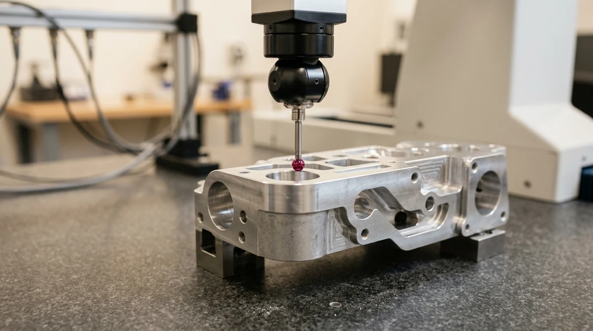 Precision Machining: Coordinate Measuring Machine CMM Ruby Stylus GD&T Inspection