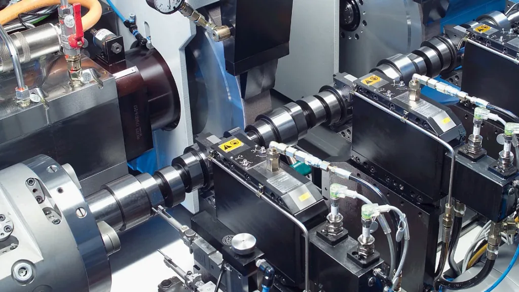 CNC Precision Cylindrical Grinding Machine Finishing Hardened Shaft