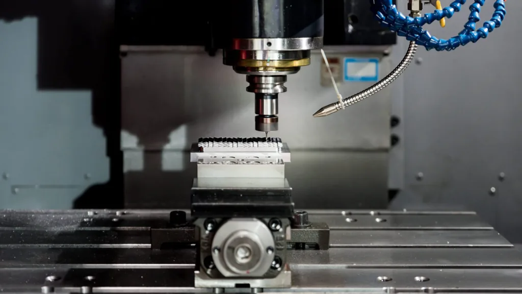 Vertical CNC Milling Center Spindle Machining Precision Prototype