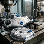 Custom CNC Machined Billet Aluminum Motorcycle Parts - AS Prototypes