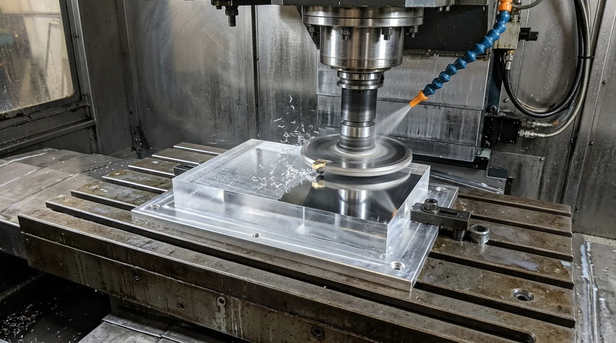 Ultra-Precision Diamond Fly Cutting of Optical-Grade Transparent PMMA Acrylic
