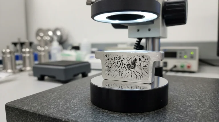 Shrinkage in Metal Die Casting: Cross-Section Metallography Shrinkage Porosity Analysis