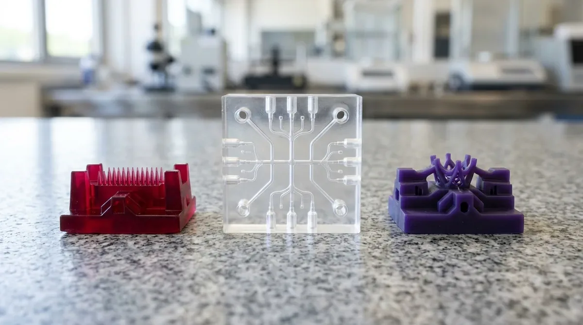 High Definition Engineering Resins and Precision Micro Plastic Prototypes