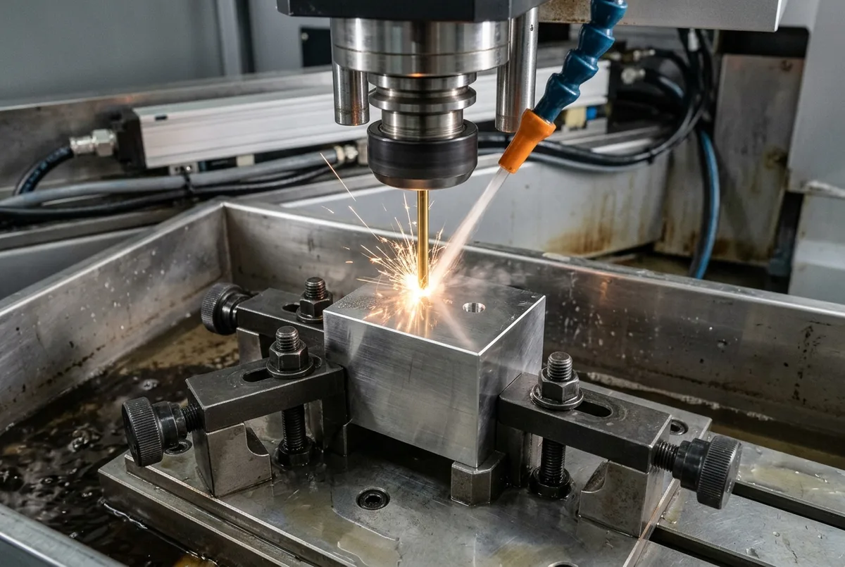 Fast Small Hole Drilling EDM Micro Deep Hole Erosion