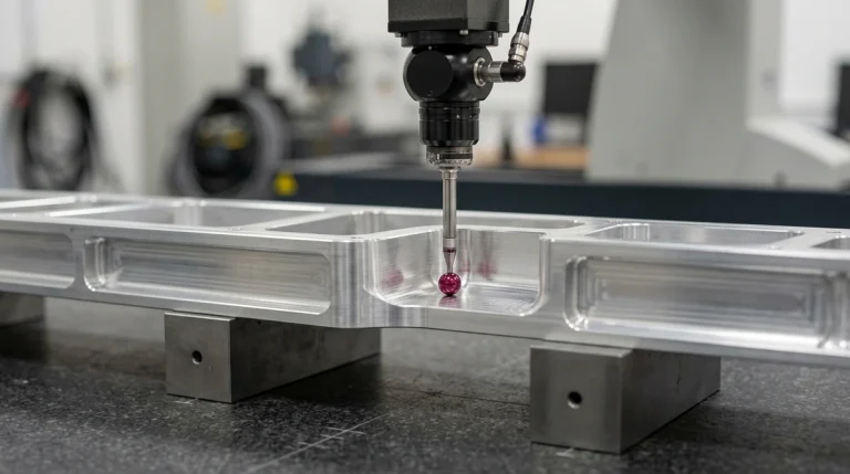 Aerospace CMM Metrology: Gantry Coordinate Measuring Machine Wing Spar Inspection