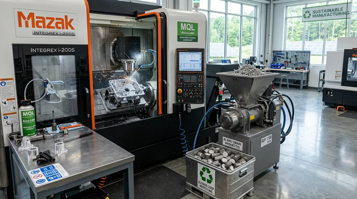Sustainable CNC machining swarf recycling and green prototyping - AS Prototypes