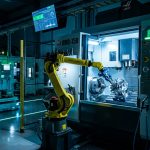 Autonomous Lights-Out 5-Axis CNC Machining Cell with Industrial Articulated Robot Arm - AS Prototypes