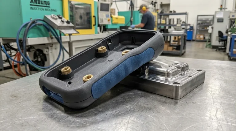 Precision Insert Molding and TPE Overmolding Component - AS Prototypes