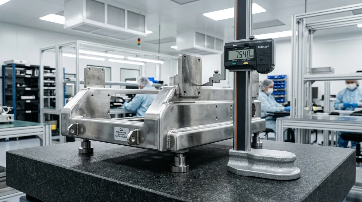 Medical-Grade 304 Stainless Steel Sanitary Sheet Metal Equipment Chassis with Seamless TIG Welds and Height Gauge - AS Prototypes