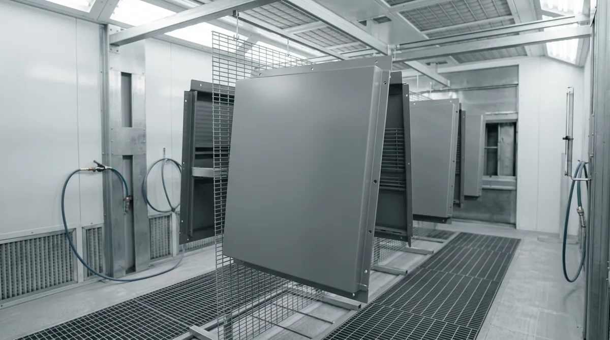 Aerospace Component Surface Coating and Precision Spray Painting Booth