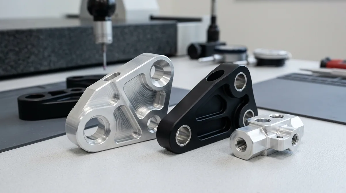 Precision Coordinate Metrology Inspection of 7075-T651 Aluminum Aerospace Part on Granite Surface Plate