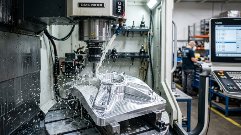 Precision 5-Axis CNC Milling Aluminum Prototype Part - AS Prototypes