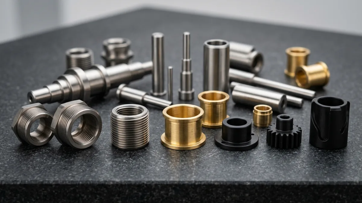 Precision Turned Electrical Bushing and Non Ferrous Components - AS Prototypes
