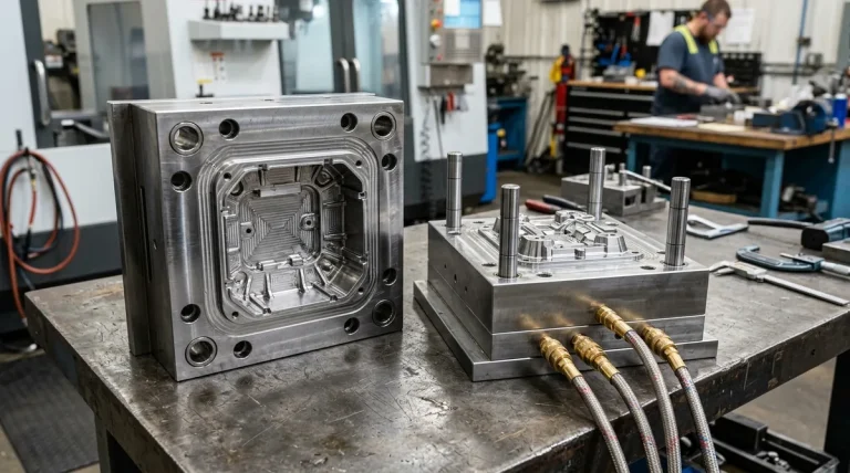 Precision CNC Injection Mold Core and Cavity Tooling - AS Prototypes