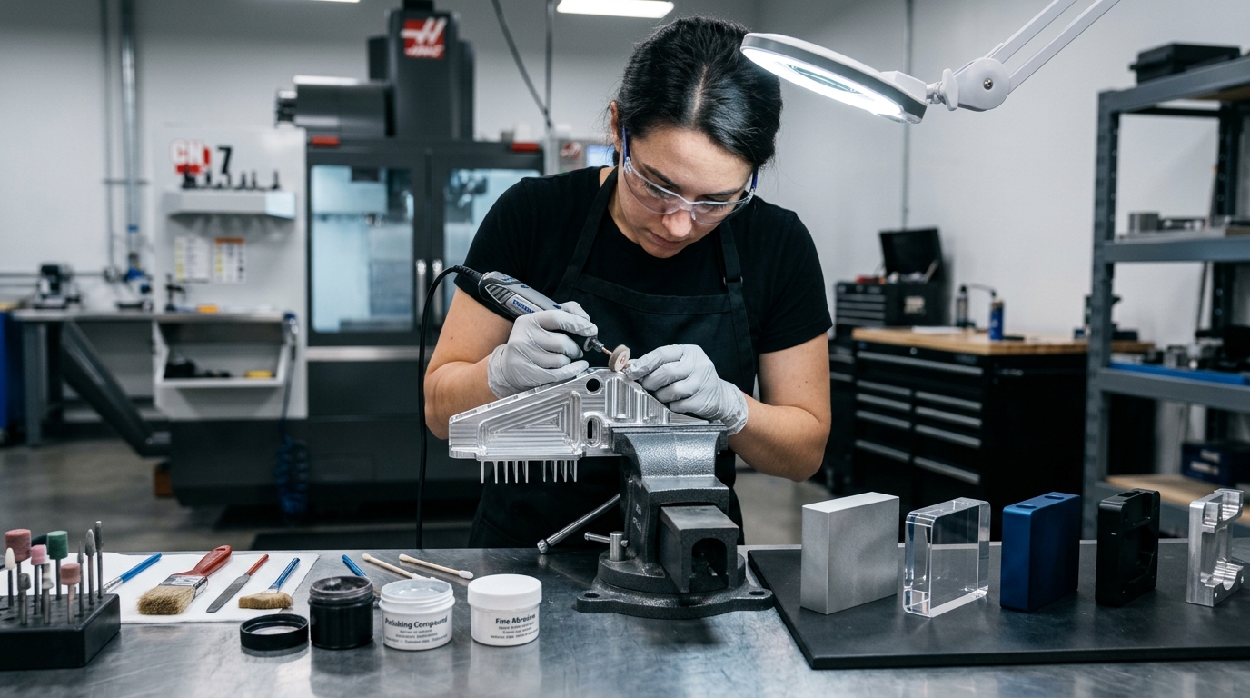 Precision Surface Finishing and Hand Polishing of Prototype Parts - AS Prototypes