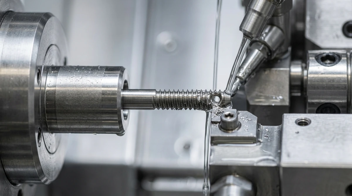 Swiss-Type CNC Lathe Fleet Producing Miniature Medical Implants and Fasteners