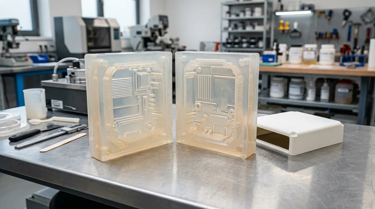 Silicone Mold for Polyurethane Vacuum Casting Prototyping - AS Prototypes