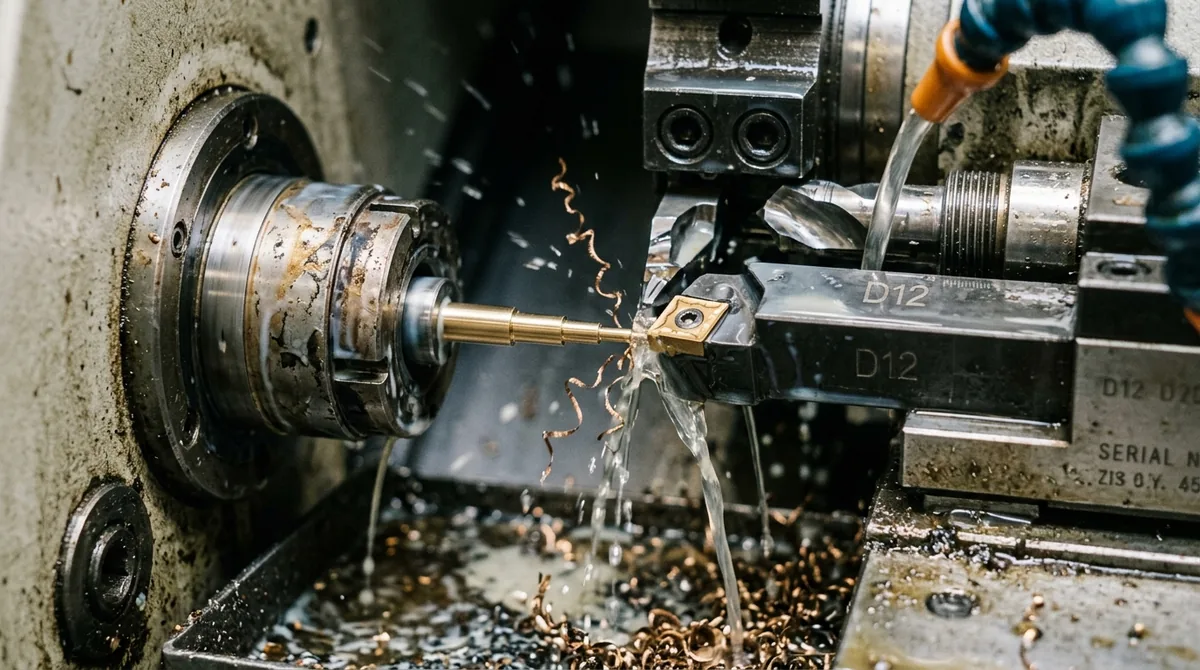 Precision Swiss Lathe Turning Slender Miniature Shaft with Live Tooling - AS Prototypes
