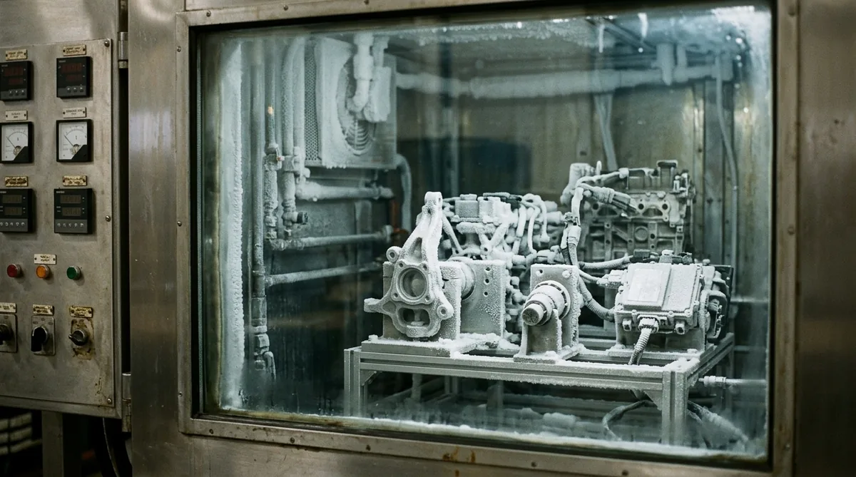 Environmental Thermal Shock Test Chamber Testing Automotive Prototype Components