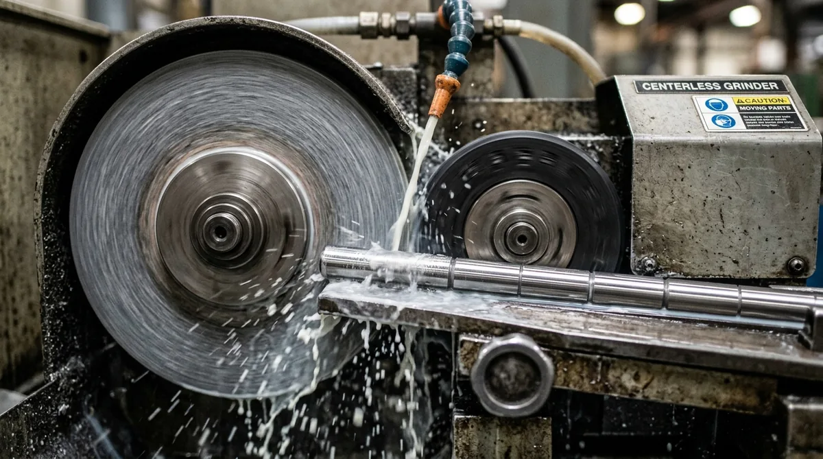 High-Throughput Centerless Grinding Dowel Pin Production