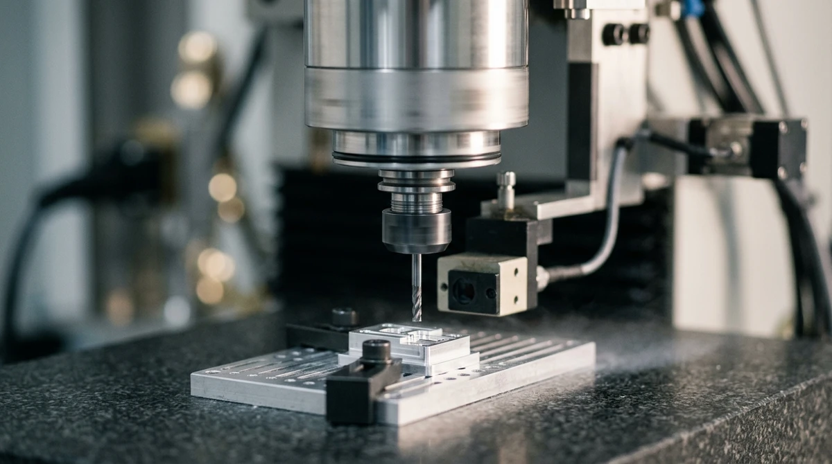 Micro-Milling: High-Speed Air-Bearing Spindle Operating at 80,000 RPM with Micro-Endmill