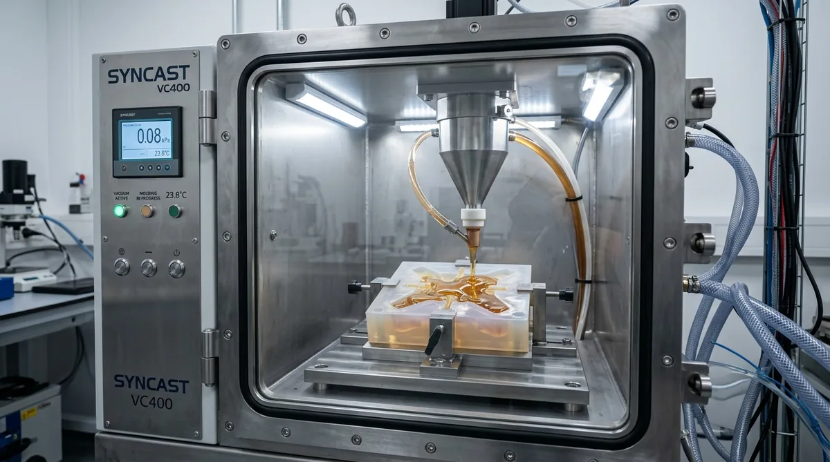 Polyurethane Vacuum Casting Chamber Dispensing Liquid Resin - AS Prototypes