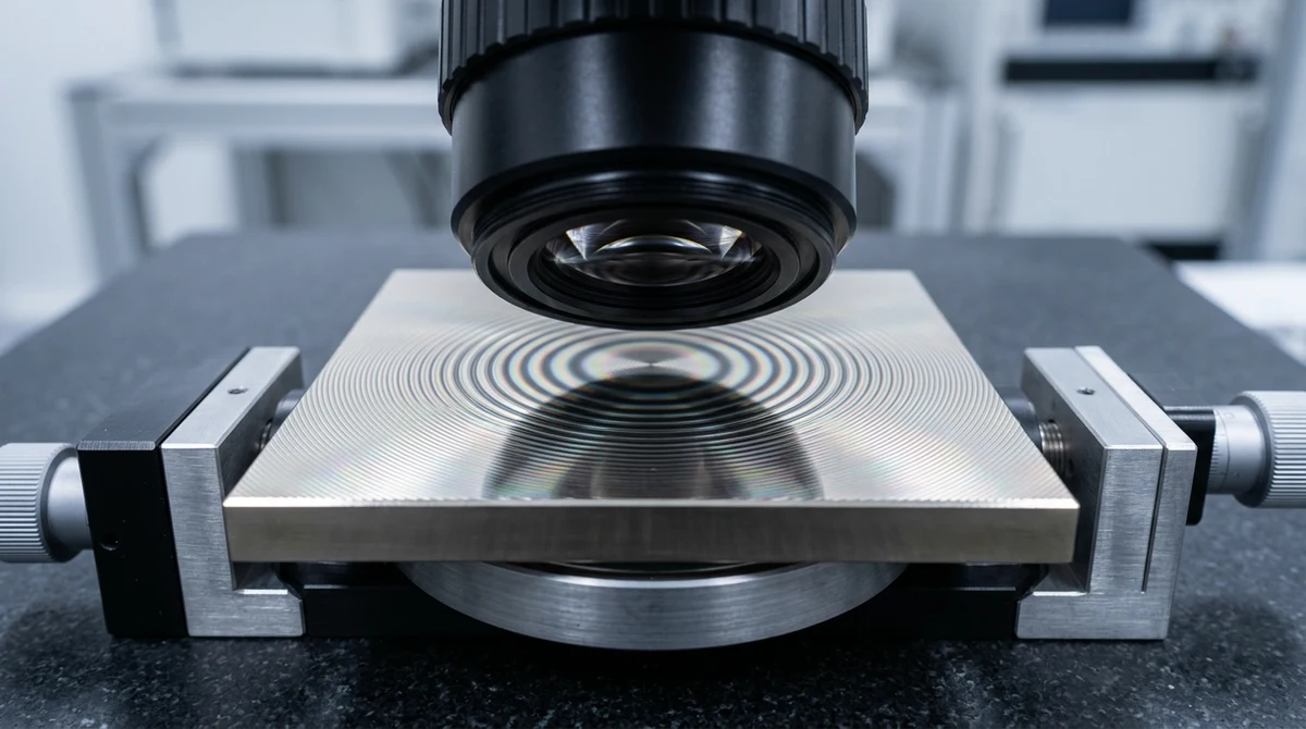Non-contact 3D white light optical interferometer measuring sub-nanometer aspheric lens surface roughness