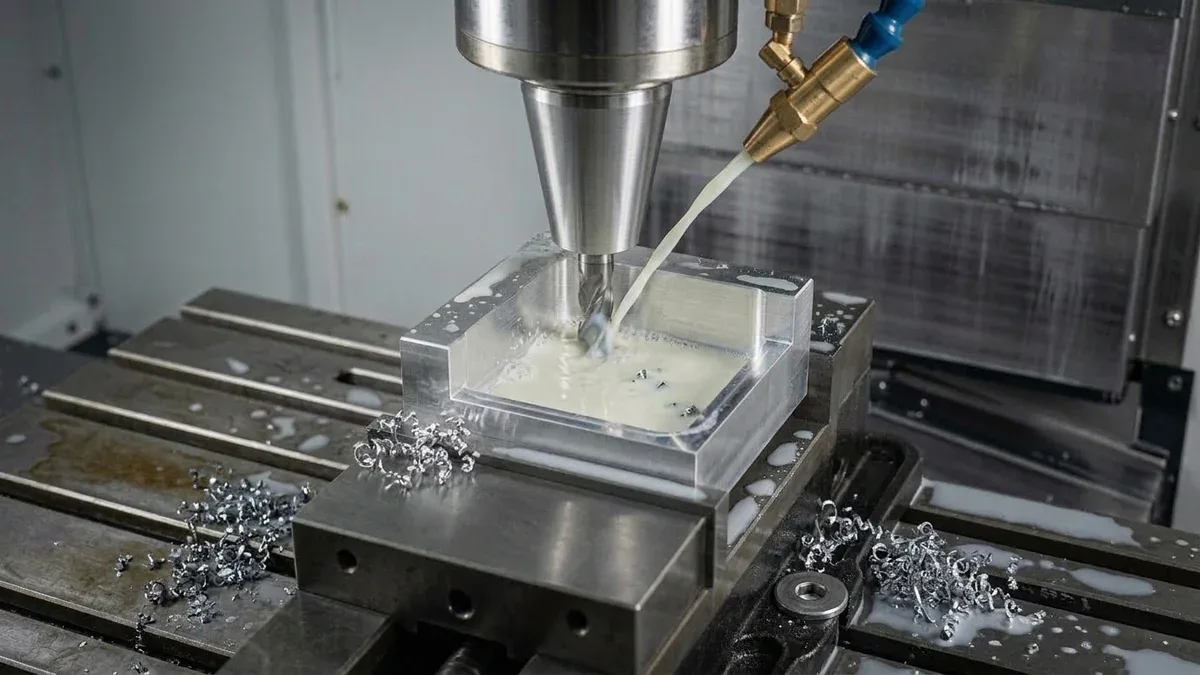 High-speed CNC micro-machining of aluminum prototype housing using needle-slender miniature carbide ball-nose end mill