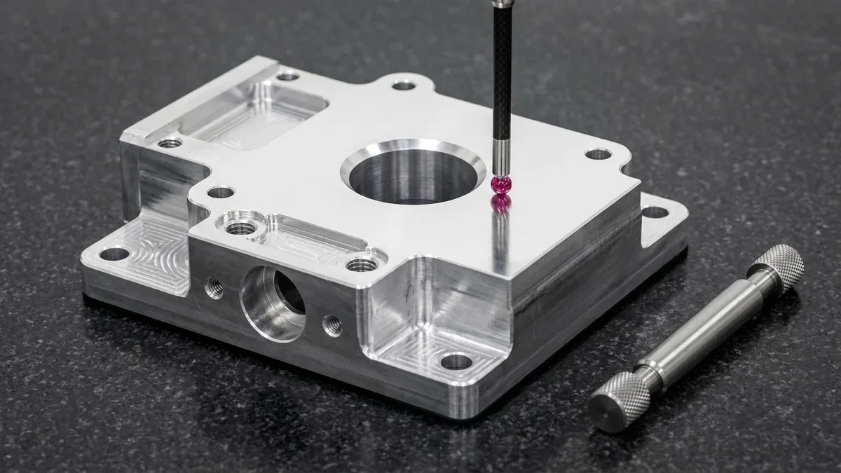 High-precision PRISMO CMM correlating on-machine inspection data with SPC process capability charts