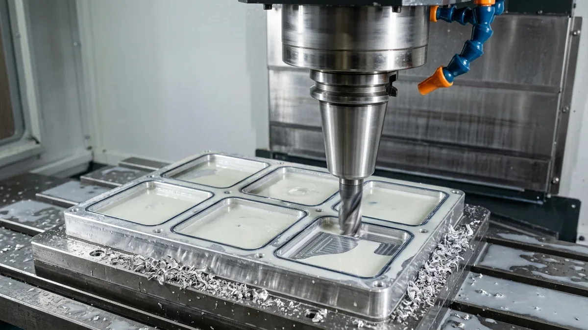 Vacuum Chuck Fixture: Multi-Port Porous Vacuum Bed Rigidly Securing Thin-Walled Aluminum Aircraft Skin During 5-Axis Milling
